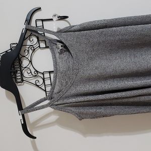 Grey off the shoulder sweater